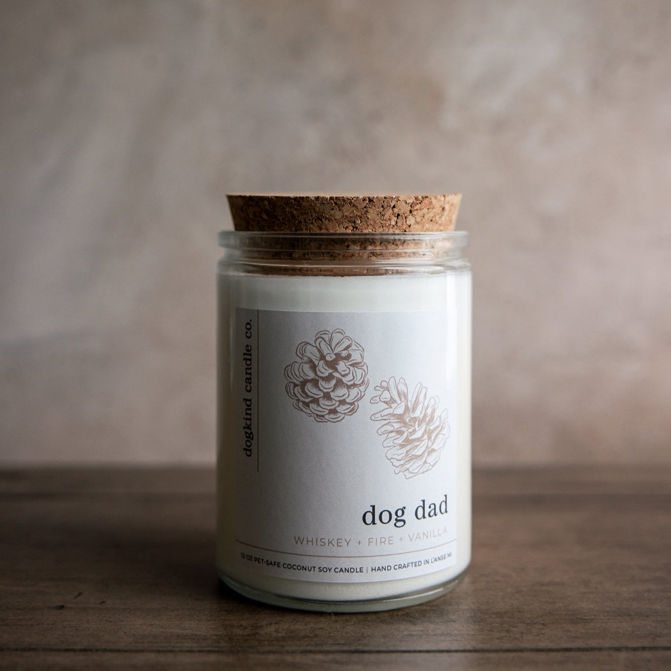 
                  
                    dog dad - whiskey, fire + vanilla
                  
                