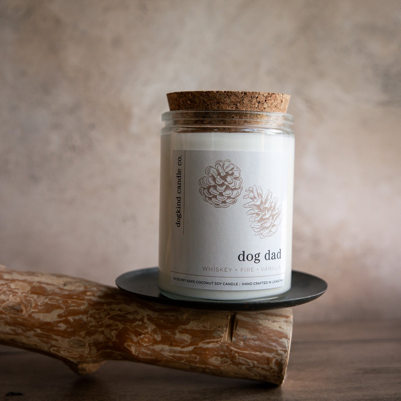 
                  
                    dog dad - whiskey, fire + vanilla
                  
                