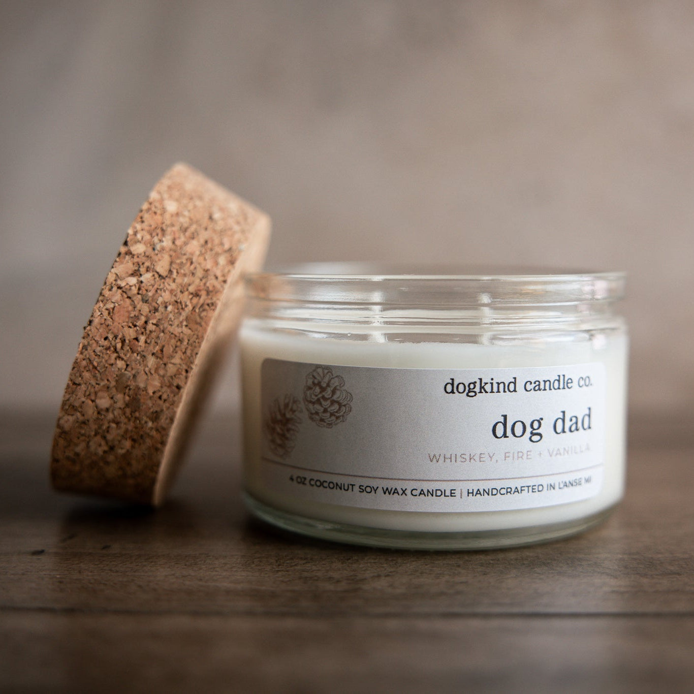 
                  
                    dog dad - whiskey, fire + vanilla
                  
                