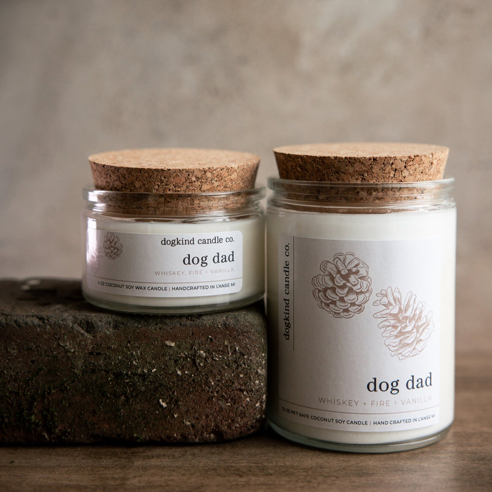 dog dad - whiskey, fire + vanilla