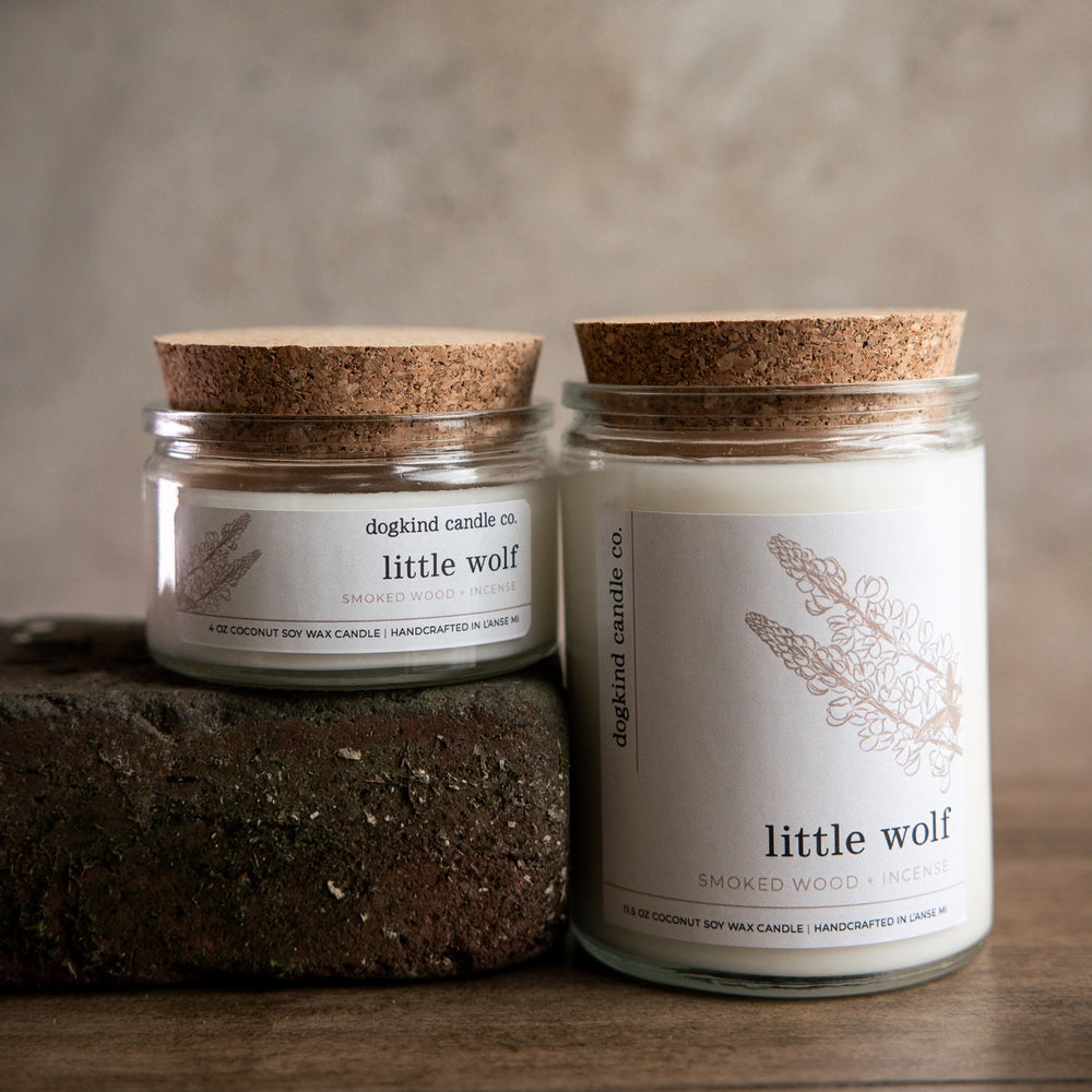 little wolf - smoked wood + incense