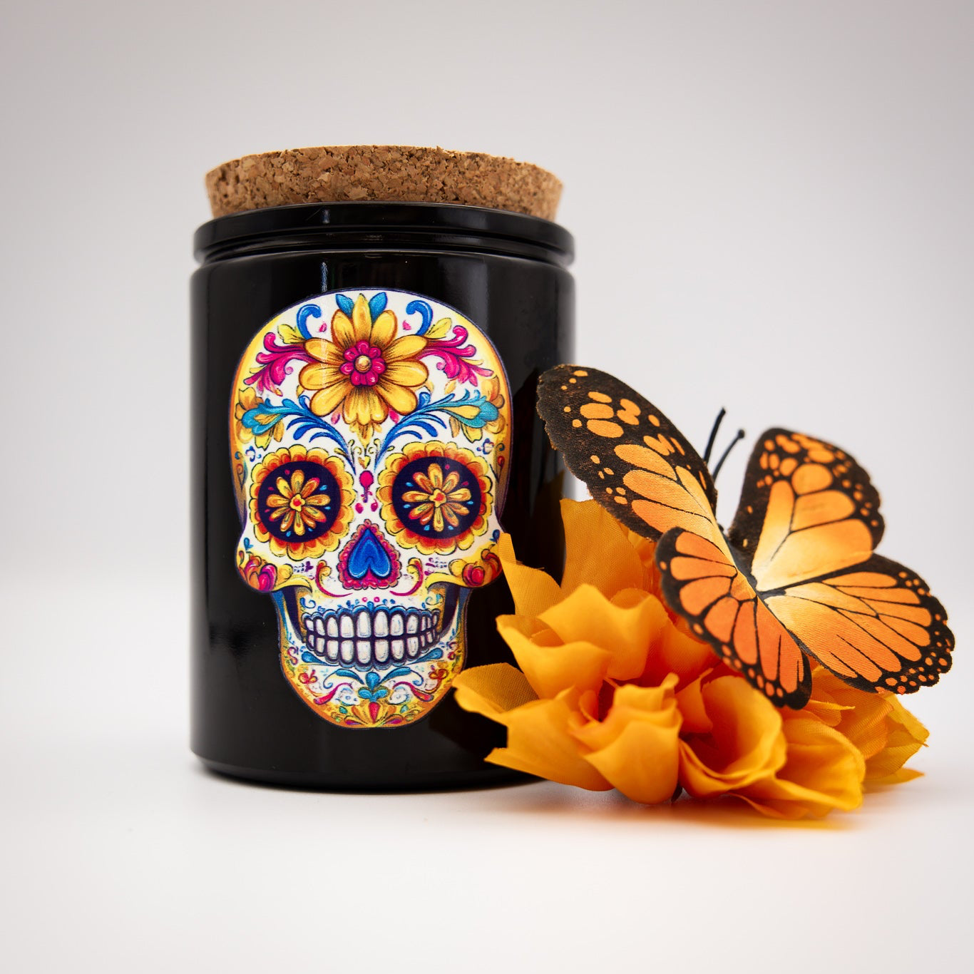 
                  
                    Sugar Skull Candle - Smoked Saffron + Incense
                  
                
