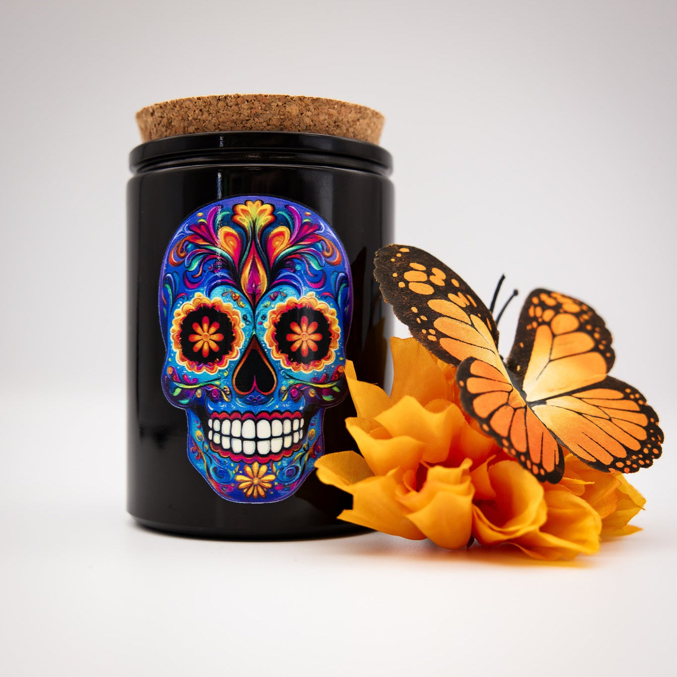 
                  
                    Sugar Skull Candle - Moonflower
                  
                