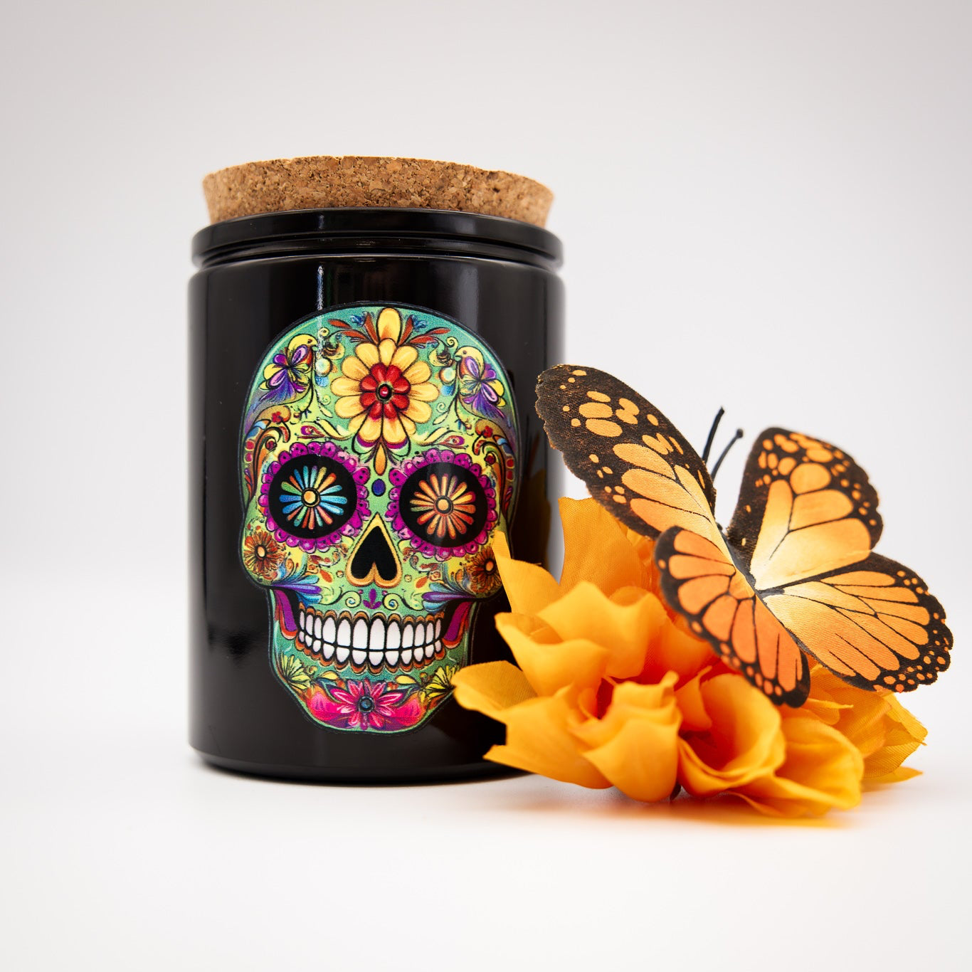 
                  
                    Sugar Skull Candle - Salted Sage + Cedar
                  
                